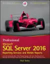 Professional Microsoft SQL Server 2016 Reporting Services and Mobile Reports cover