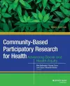 Community-Based Participatory Research for Health cover