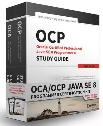 OCA / OCP Java SE 8 Programmer Certification Kit cover