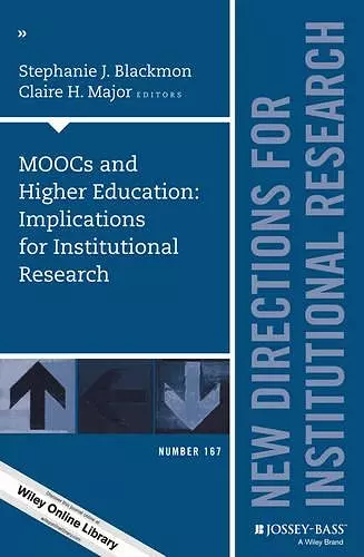 MOOCs and Higher Education: Implications for Institutional Research cover