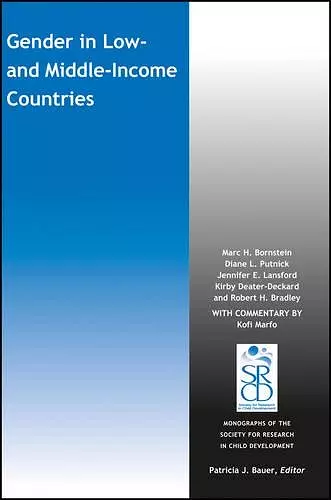 Gender in Low and Middle-Income Countries cover