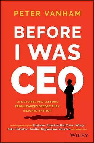 Before I Was CEO cover