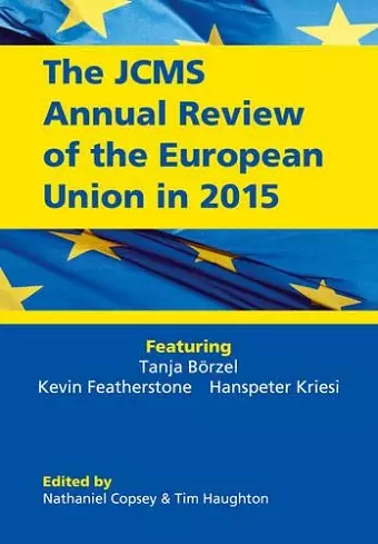 The JCMS Annual Review of the European Union in 2015 cover