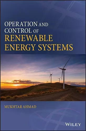 Operation and Control of Renewable Energy Systems cover