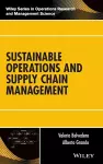 Sustainable Operations and Supply Chain Management cover