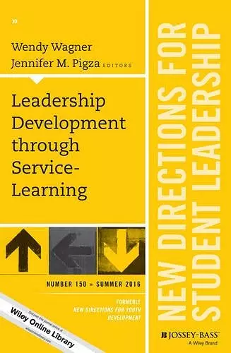 Leadership Development through Service–Learning cover