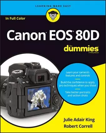 Canon EOS 80D For Dummies cover