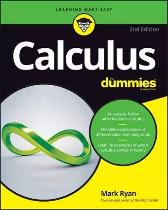 Calculus For Dummies cover