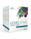 Wiley Study Guide for 2017 Level I CFA Exam: Complete Set cover