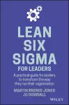 Lean Six Sigma For Leaders cover
