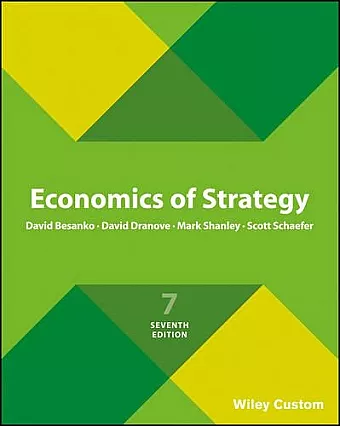Economics of Strategy cover