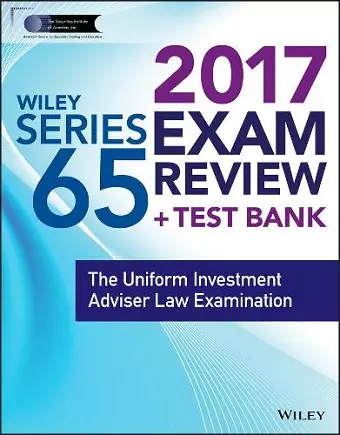 Wiley FINRA Series 65 Exam Review 2017 cover