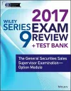 Wiley FINRA Series 9 Exam Review 2017 cover