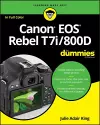 Canon EOS Rebel T7i/800D For Dummies cover