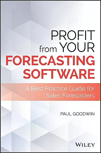 Profit From Your Forecasting Software cover
