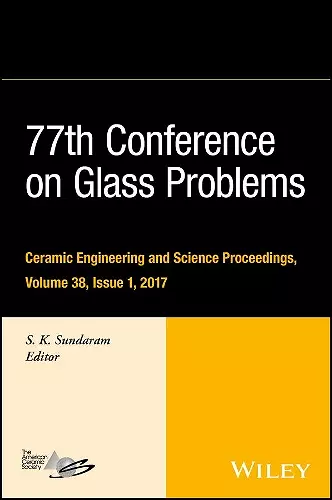 77th Conference on Glass Problems cover