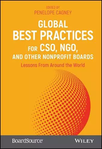 Global Best Practices for CSO, NGO, and Other Nonprofit Boards cover