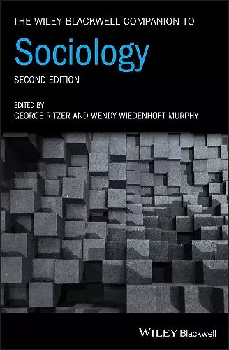 The Wiley Blackwell Companion to Sociology cover