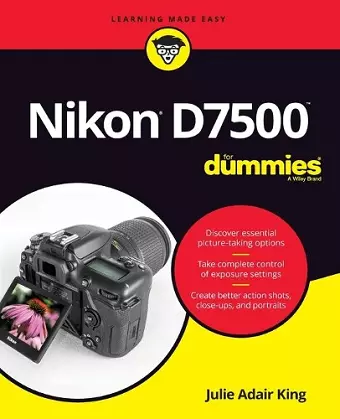 Nikon D7500 For Dummies cover