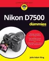 Nikon D7500 For Dummies cover