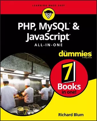 PHP, MySQL, & JavaScript All-in-One For Dummies cover