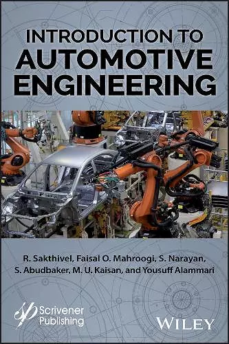 Introduction to Automotive Engineering cover