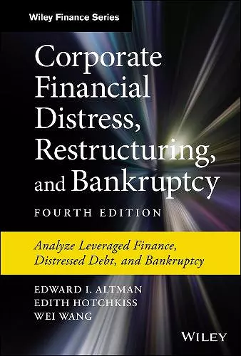 Corporate Financial Distress, Restructuring, and Bankruptcy cover