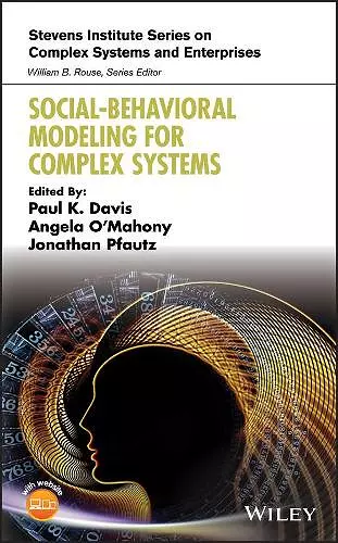 Social-Behavioral Modeling for Complex Systems cover