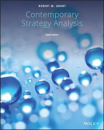 Contemporary Strategy Analysis cover