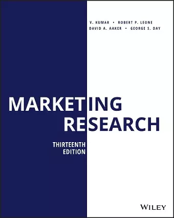 Marketing Research cover