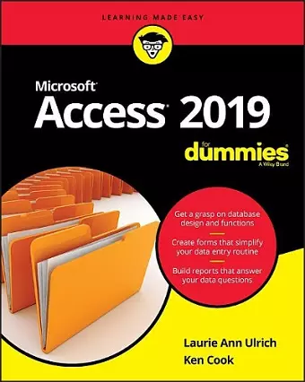 Access 2019 For Dummies cover