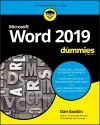 Word 2019 For Dummies cover