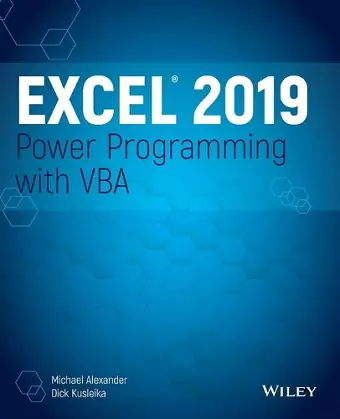 Excel 2019 Power Programming with VBA cover