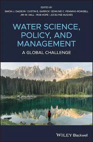 Water Science, Policy and Management cover