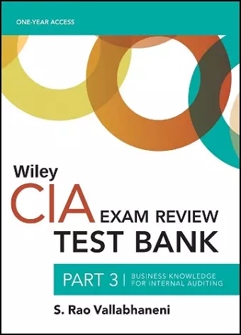 Wiley CIAexcel Test Bank 2019 cover