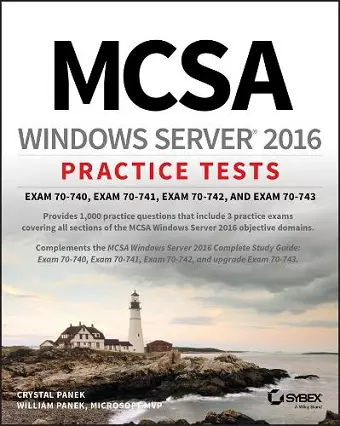 MCSA Windows Server 2016 Practice Tests cover