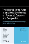 Proceedings of the 42nd International Conference on Advanced Ceramics and Composites, Volume 39, Issue 3 cover