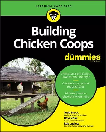 Building Chicken Coops For Dummies cover