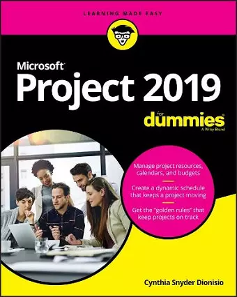 Microsoft Project 2019 For Dummies cover