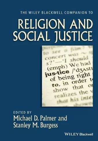 The Wiley-Blackwell Companion to Religion and Social Justice cover