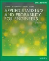 Applied Statistics and Probability for Engineers, EMEA Edition cover