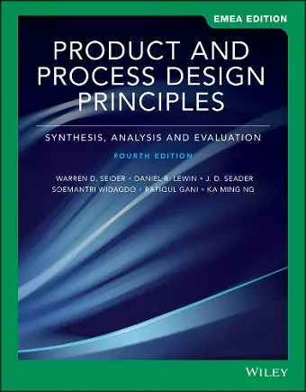 Product and Process Design Principles cover