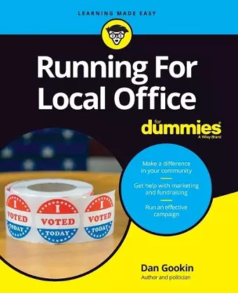 Running For Local Office For Dummies cover