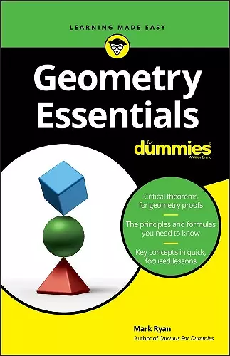 Geometry Essentials For Dummies cover