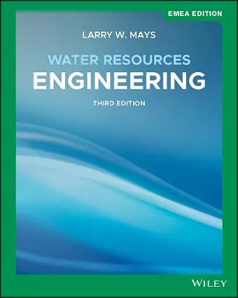 Water Resources Engineering, EMEA Edition cover