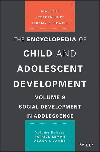 The Encyclopedia of Child and Adolescent Development cover