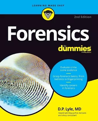 Forensics For Dummies cover
