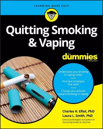 Quitting Smoking & Vaping For Dummies cover