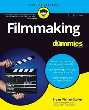 Filmmaking For Dummies cover