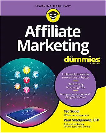 Affiliate Marketing For Dummies cover
